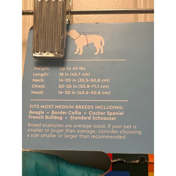 NWT Lego Target Dog‎ Color Block Puffer Jacket Size M Blue Black Lightweight - Picture 6 of 7